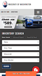 Mobile Screenshot of maseratiofwashington.com